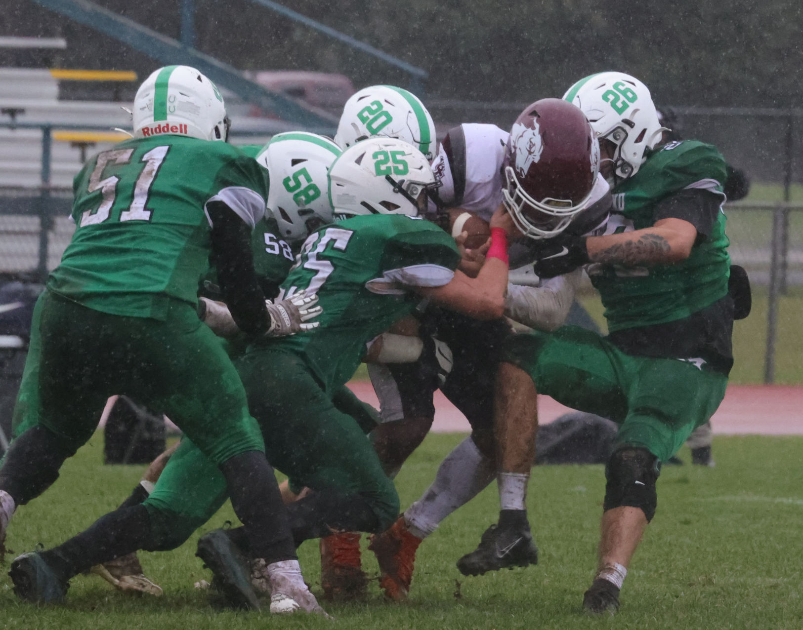 Pleasantville vs Mainland football